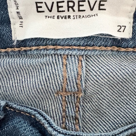 Evereve Cuffed Jeans - Picture 4 of 5